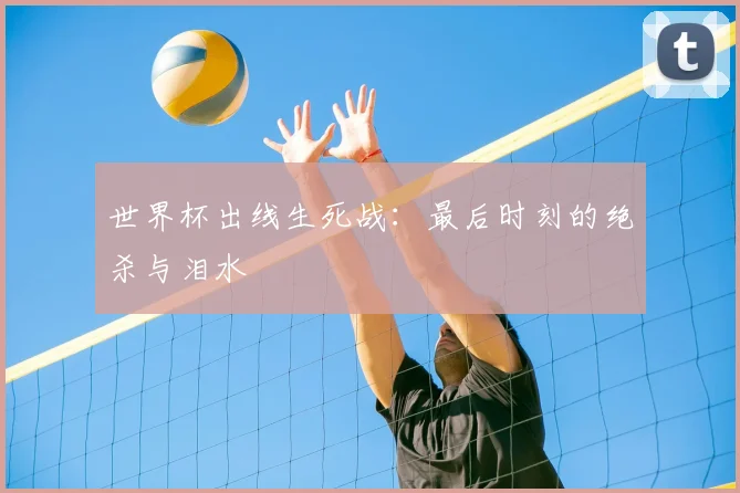 世界杯出线生死战：最后时刻的绝杀与泪水