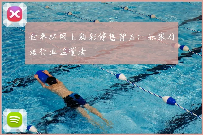 世界杯网上购彩停售背后:独家对话行业监管者